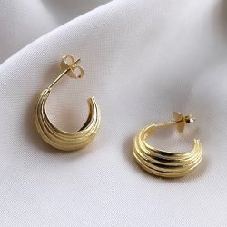 restik creoler SUE 15 mm Forgyldt Slv