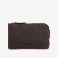 Kacey clutch HUNTER skind