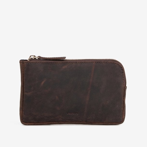 Kacey clutch HUNTER skind