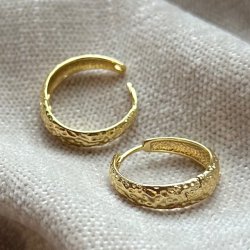 Hoops CAPPA 20 mm Forgyldt slv