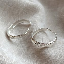 Hoops CAPPA 25 mm Sterling slv