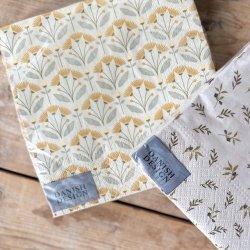 Servietter blomstereng 3-lags 20stk