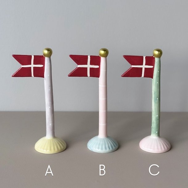  Flag stor keramik