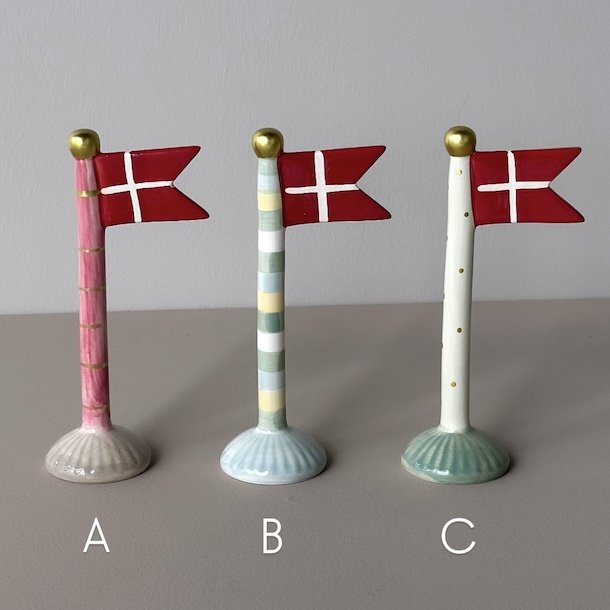 Flag stor keramik