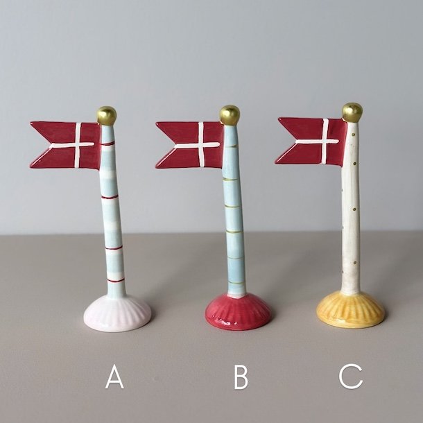 Flag stor keramik
