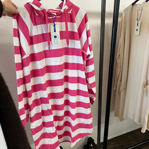 ZeZe Sweatshirt kjole strib XL
