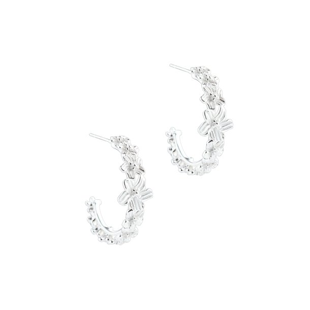 HOOPs JASMIN BIG 24 mm Sterling Slv