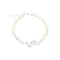 Perle armbnd JASMIN   Slv
