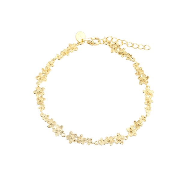 Armbnd JASMIN  Forgyldt Slv