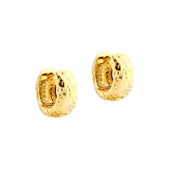 hoop LOVE ME SMALL Forgyldt Slv