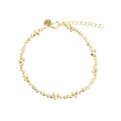 armbnd DARLING ROCK  Forgyldt Slv