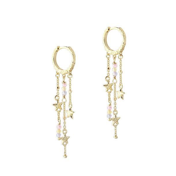 Hoops STELLA SPLASH Forgyldt slv