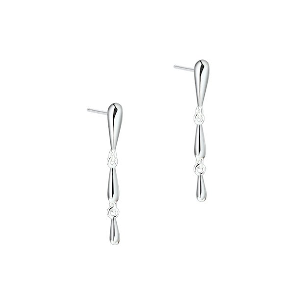 restikker SHINY DROP LONG sterling slv