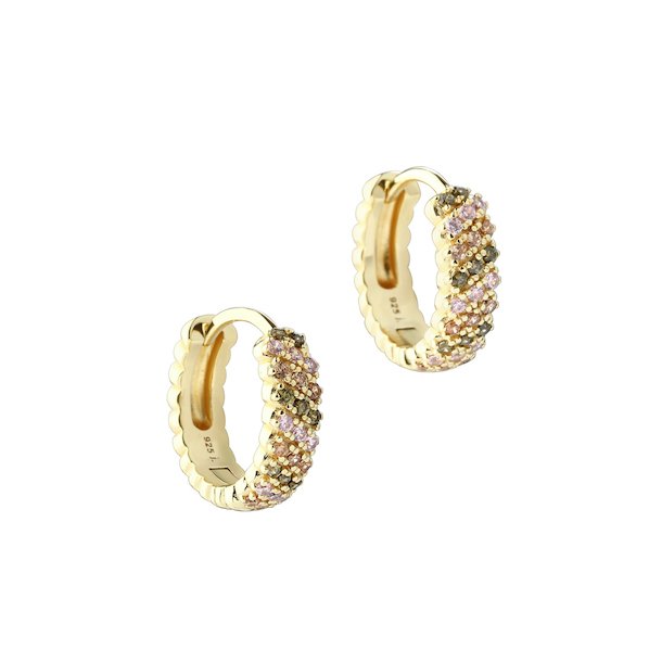 Hoops BLUSH 16 mm Forgyldt slv