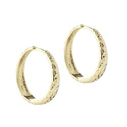 Hoops CAPPA 25 mm forgyldt slv