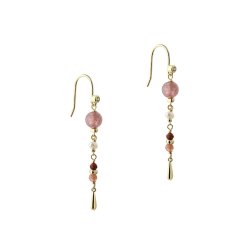 rekrog PEACHY Forgyldt slv