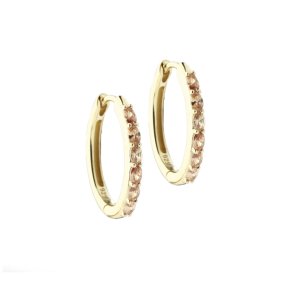 HOOP CHAMPELLA HOOP forgyldt s�lv