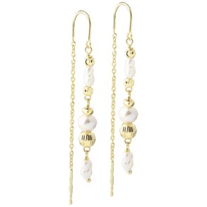 retrd LINE PEARL THREAD forgyldt slv