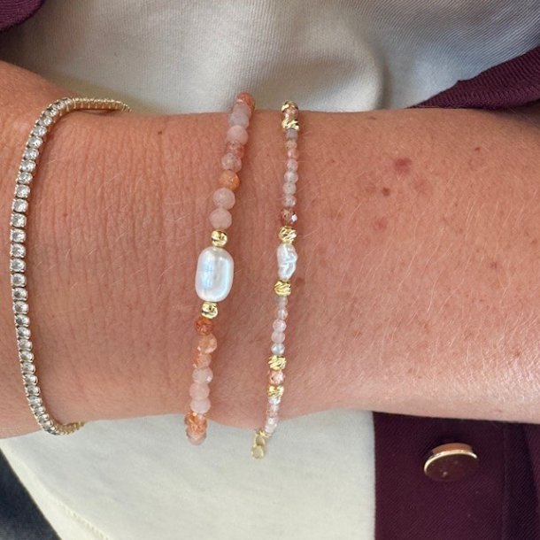 Armbnd SUNELLA Armbnd forgyldt slv