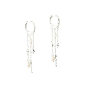 HOOP LUNELLA PEARL HOOP slv