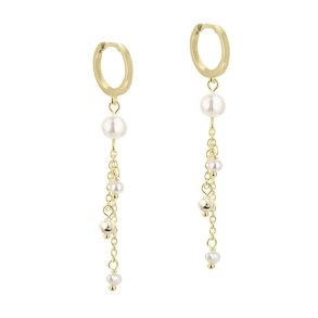 HOOP LUNELLA HOOP forgyldt slv