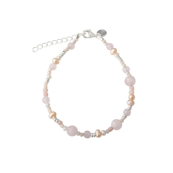 Armb�nd GRACE PEARL 17 + 3 CM - S�lv