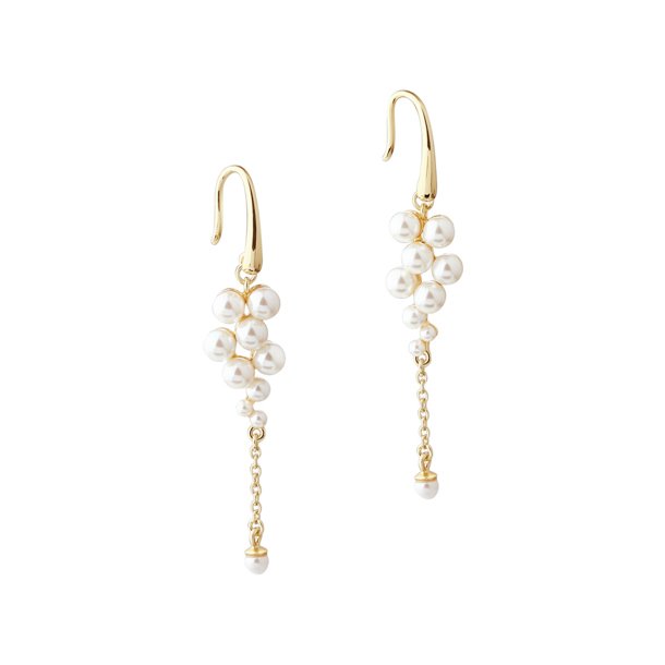 �rekrog LUNA CLUSTER - Forgyldt S�lv