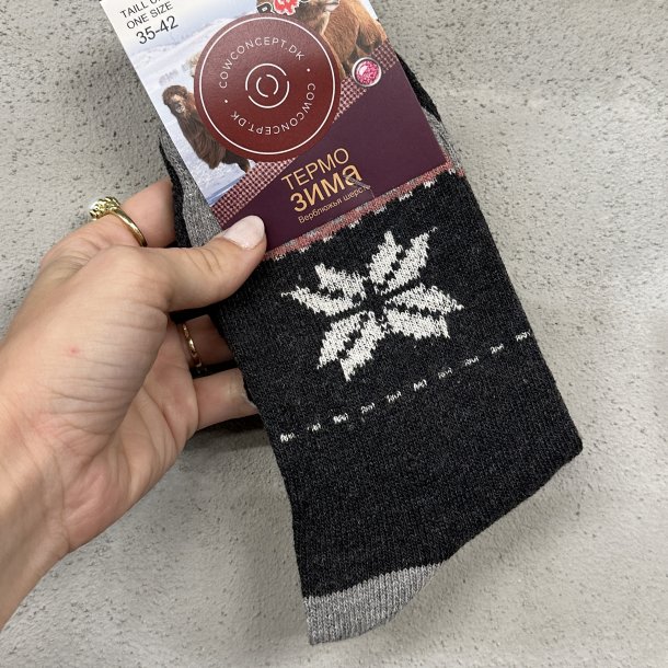 Uld strmper 95% Angora Str. 35-42