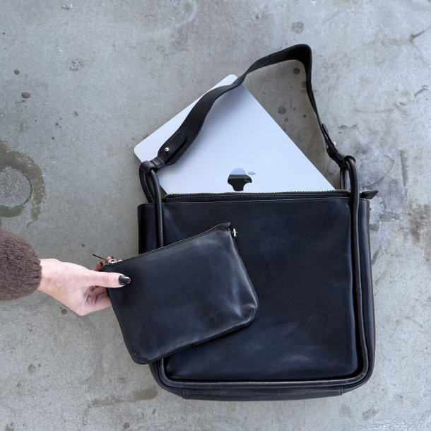 Riika crossbody - clutch Skind