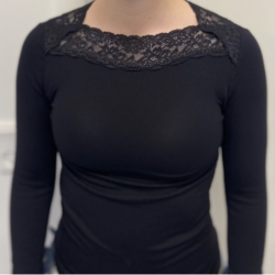 Anita bluse med blonde ko-tex microfiber S-XXL