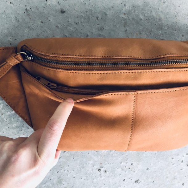 B�ltetaske Agnes SOFT cognac skind