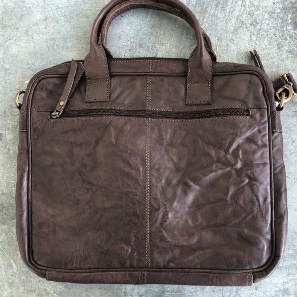 Computertaske skind Morgado