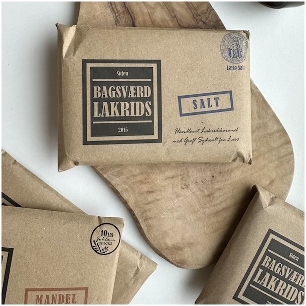 Bagsvrd lakrids flere varianter 160g