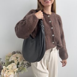 Skuldertaske med crossbody rem