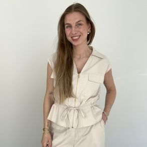 S�t Wilma Elfenben Viskose - S-XL