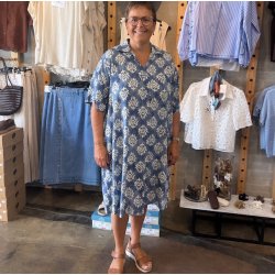 Kjole ZENNA SUN viskose str. S-XL