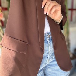 Blazer Nina brun onesize XS-M 