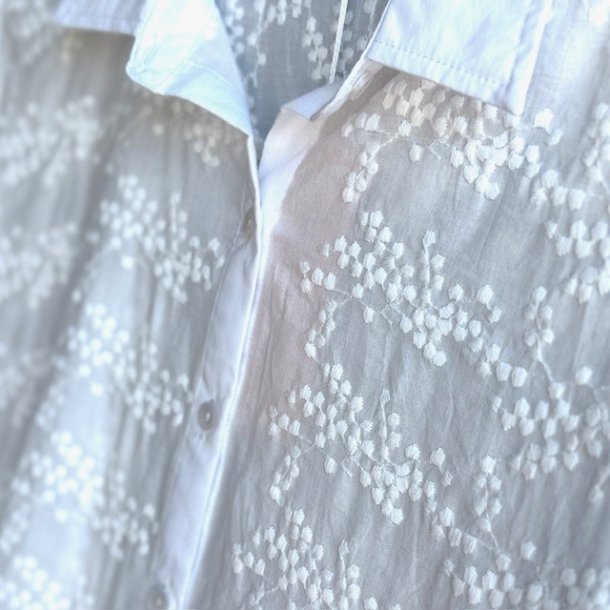 Skjorte white berry str XS-XXL bomuld