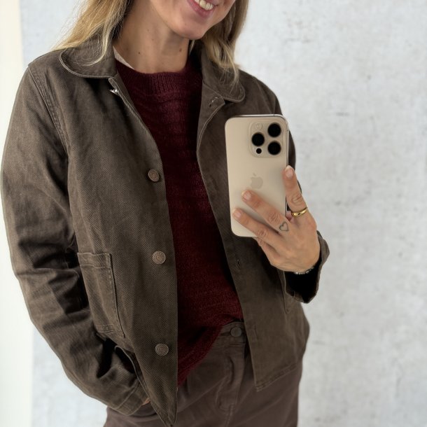 Jakke Karen i bomuld str. S-L 