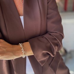 Blazer Nina brun onesize XS-M 