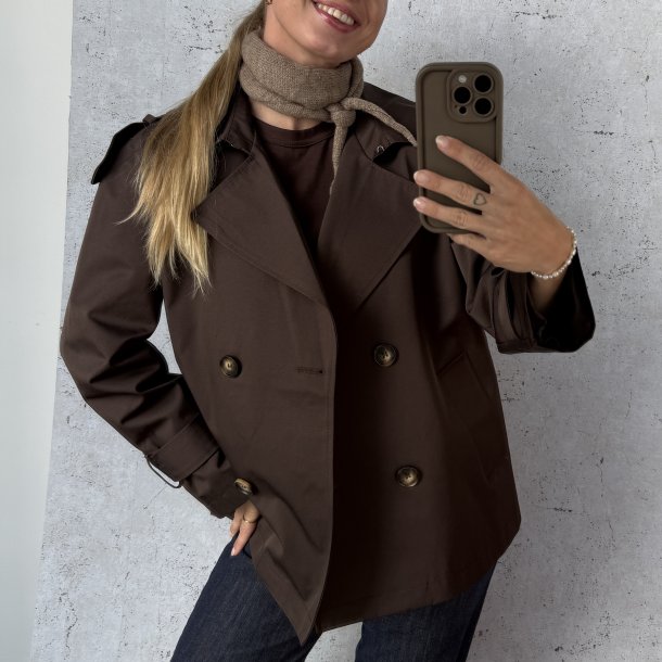 Trenchcoat vandafvisende str. S-L 