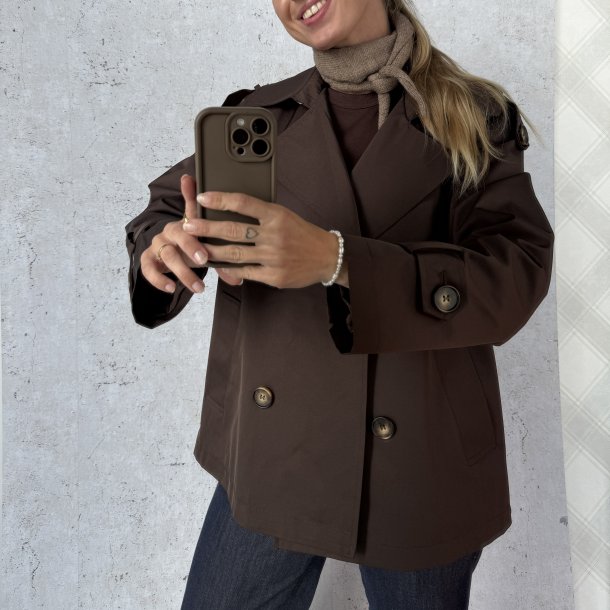 Trenchcoat vandafvisende str. S-L 