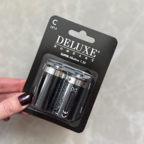 2 x C-Batterier