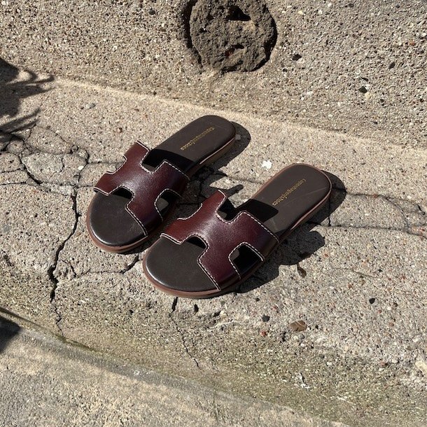 Sandaler ALL FOR LOVE brun skind str. 37-41