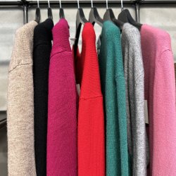 Cardigan med V hals str. M-XL