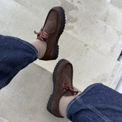 The movement sn�rer sko ruskind brun str 36-41