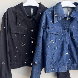 Denim Jakke Sandra - str. s-l