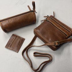 Taske gave st - den lille - raw skind