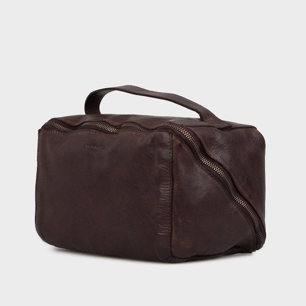 Dillon unisex toilettaske skind