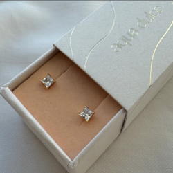 restikker EDGE SMALL Forgyldt Slv